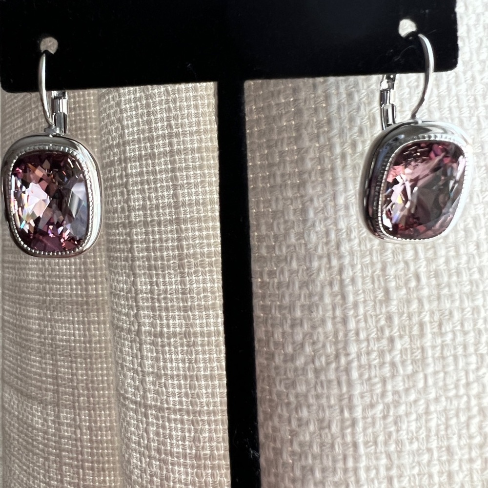 Swarovski Touchstone crystal earrings